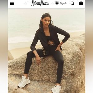 Versace Greca Border Active Cotton Leggings